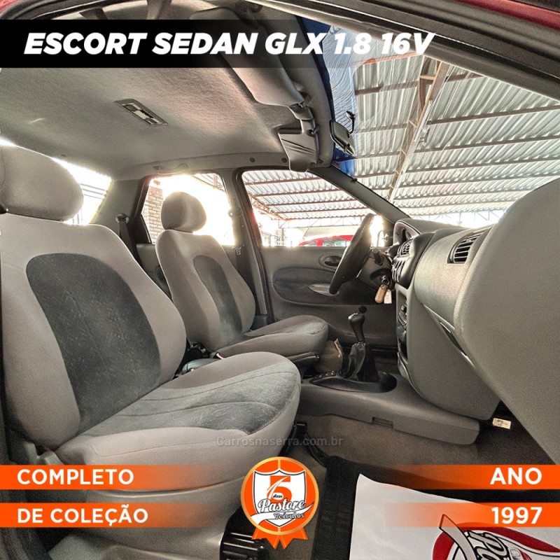 ESCORT 1.8 GLX 16V GASOLINA 4P MANUAL - 1997 - VACARIA