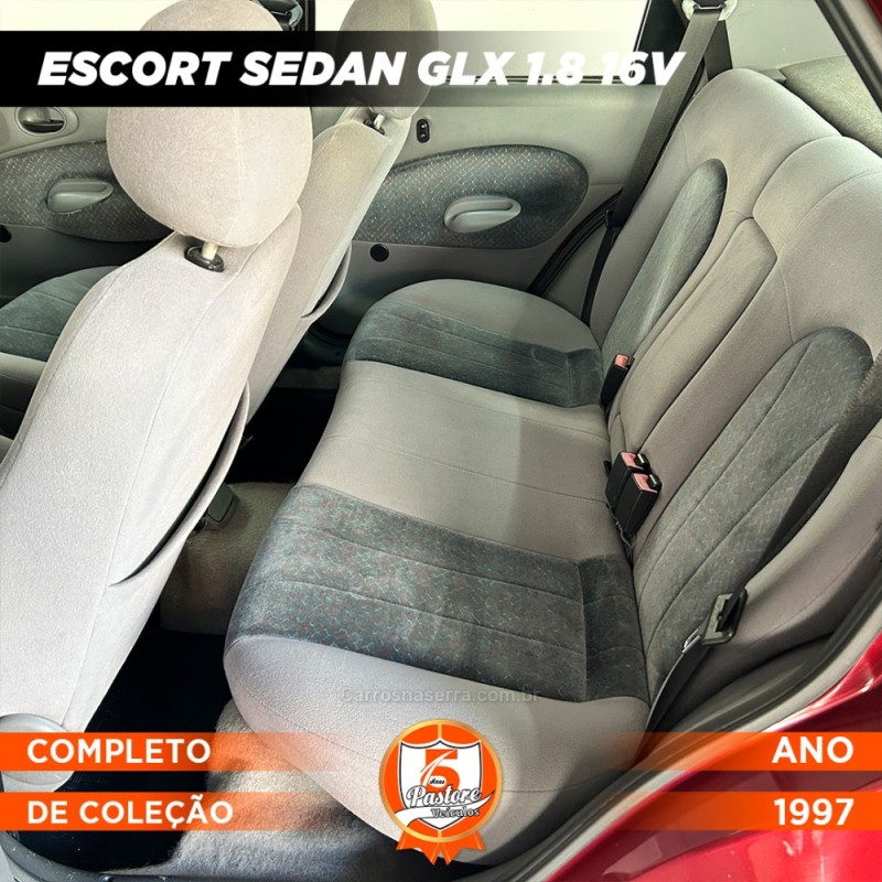 ESCORT 1.8 GLX 16V GASOLINA 4P MANUAL - 1997 - VACARIA