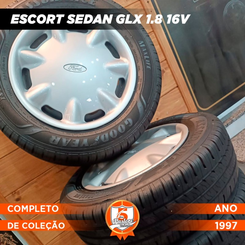 ESCORT 1.8 GLX 16V GASOLINA 4P MANUAL - 1997 - VACARIA