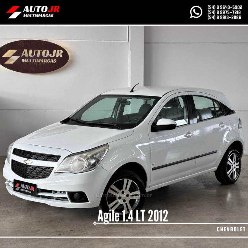 AGILE 1.4 MPFI LT 8V FLEX 4P MANUAL - 2012 - VACARIA