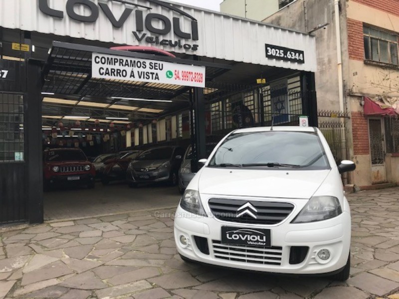 C3 1.4 I EXCLUSIVE 8V FLEX 4P MANUAL - 2012 - CAXIAS DO SUL