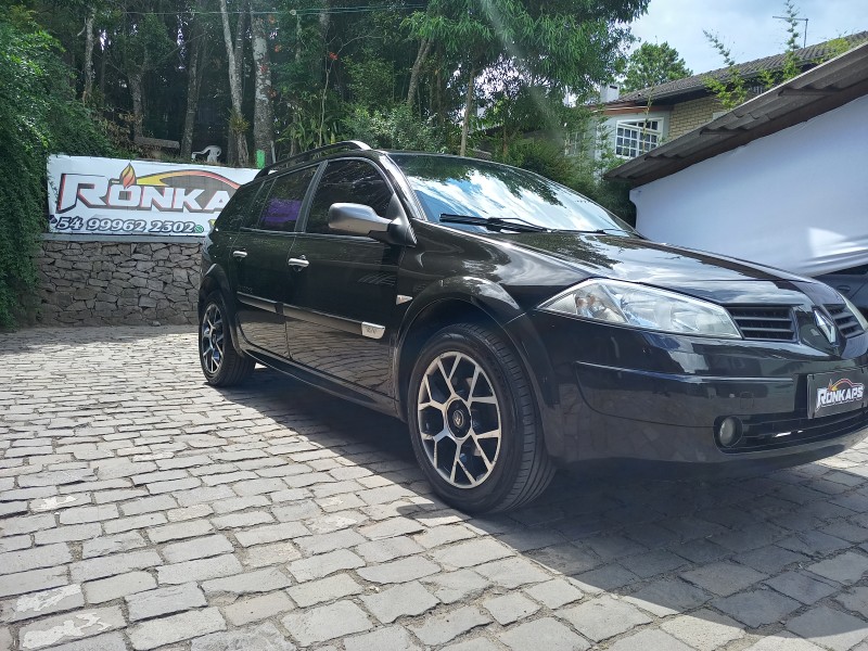 megane 1.6 expression grand tour 16v flex 4p manual 2010 caxias do sul