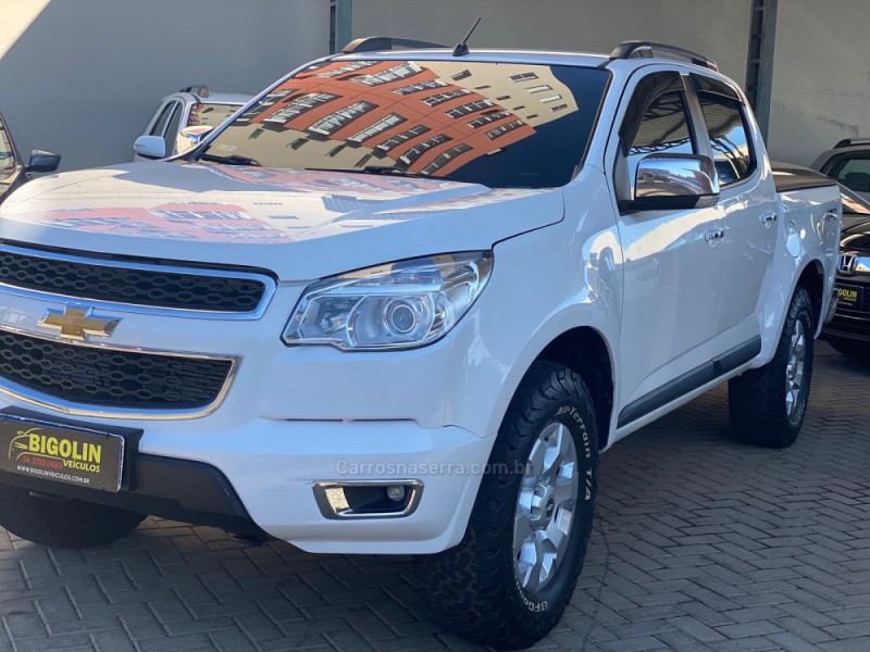 S10 2.8 LTZ 4X4 CD TURBO DIESEL 4P AUTOMÁTICO - 2013 - BENTO GONçALVES