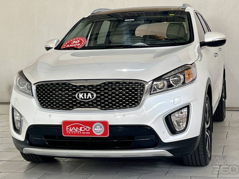 SORENTO 3.3 EX V6 24V GASOLINA 4P 7 LUGARES AUTOMATICO - 2016 - ESTâNCIA VELHA