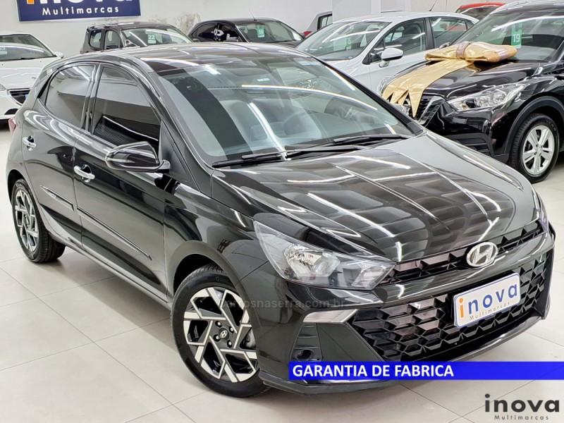 HB20 1.0 PLATINUM 12V TURBO FLEX 4P AUTOMÁTICO - 2023 - NOVO HAMBURGO