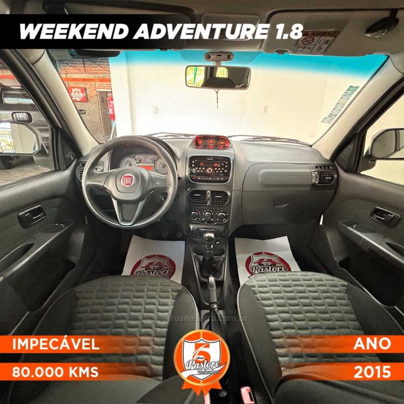 PALIO 1.8 MPI ADVENTURE WEEKEND 16V FLEX 4P MANUAL - 2015 - VACARIA