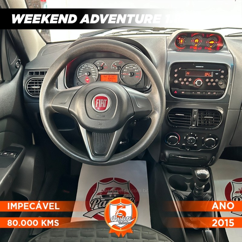 PALIO 1.8 MPI ADVENTURE WEEKEND 16V FLEX 4P MANUAL - 2015 - VACARIA