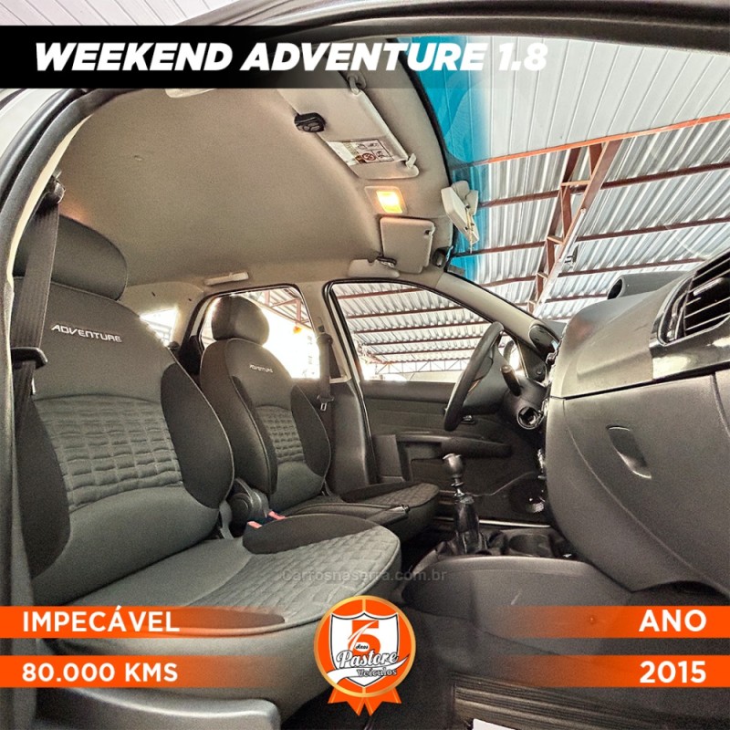 PALIO 1.8 MPI ADVENTURE WEEKEND 16V FLEX 4P MANUAL - 2015 - VACARIA