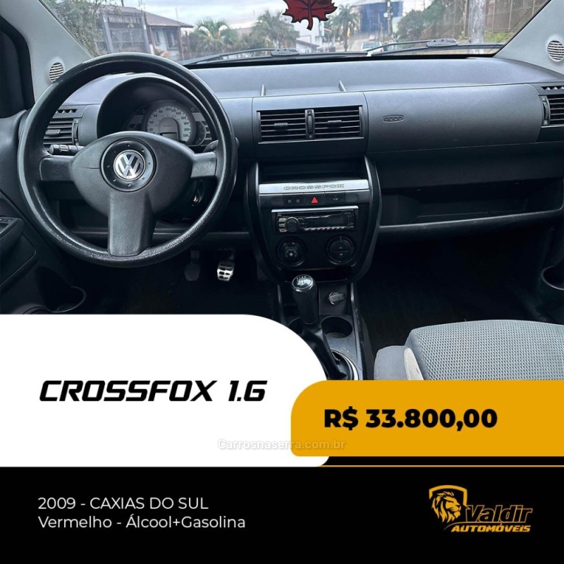 CROSSFOX 1.6 MI FLEX 8V 4P MANUAL - 2009 - CAXIAS DO SUL