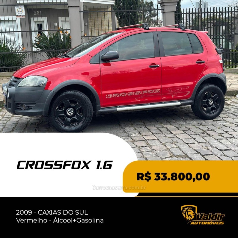 CROSSFOX 1.6 MI FLEX 8V 4P MANUAL - 2009 - CAXIAS DO SUL