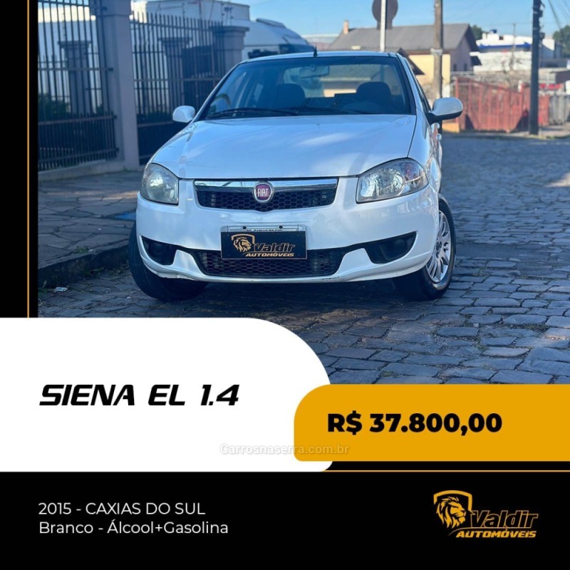 siena 1.4 mpi el 8v flex 4p manual 2015 caxias do sul