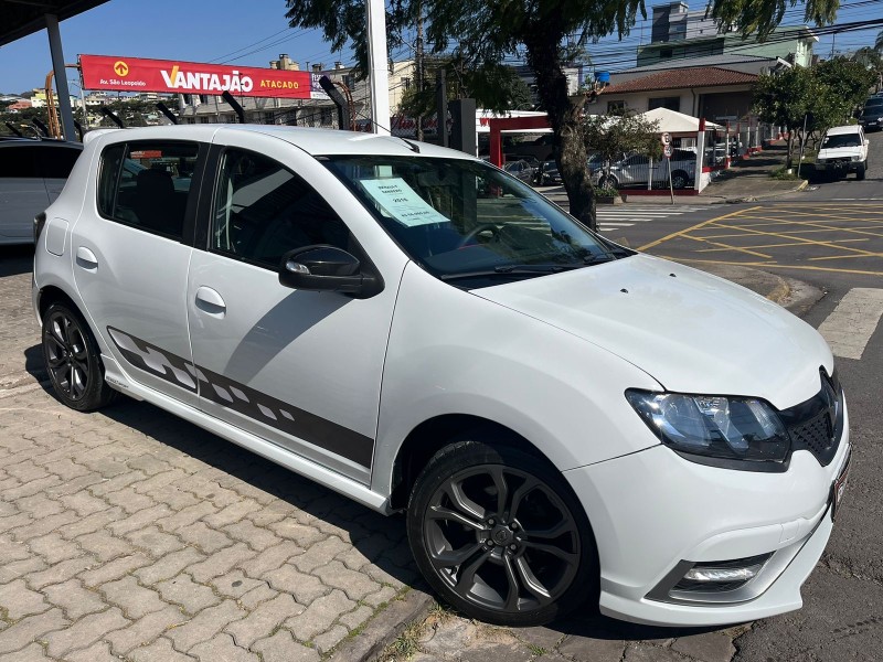 sandero 2.0 rs 16v flex 4p manual 2016 caxias do sul