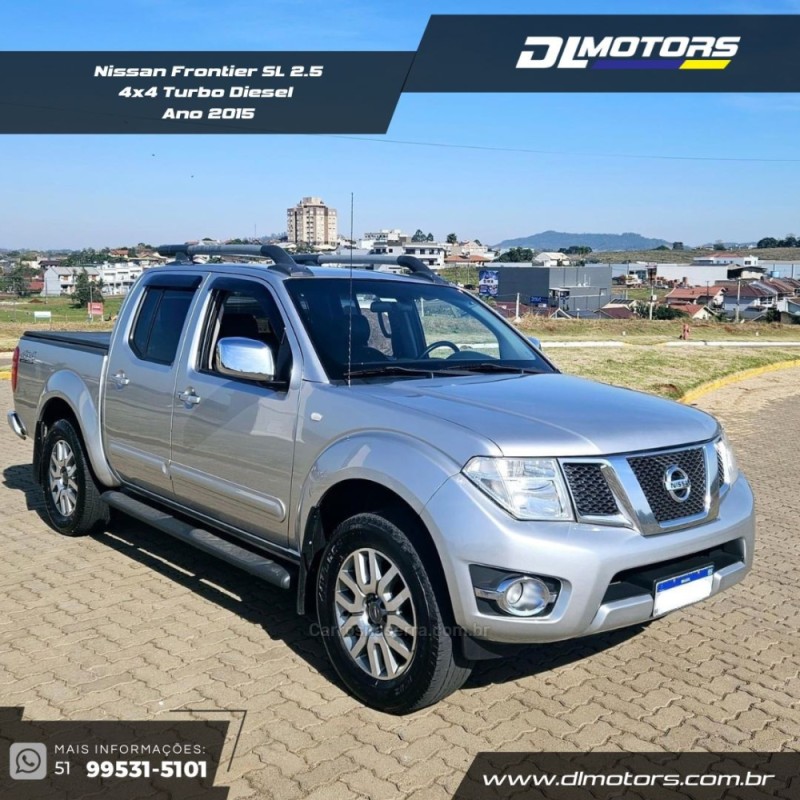 FRONTIER 2.5 SL 4X4 CD TURBO ELETRONIC DIESEL 4P AUTOMÁTICO - 2015 - LAJEADO