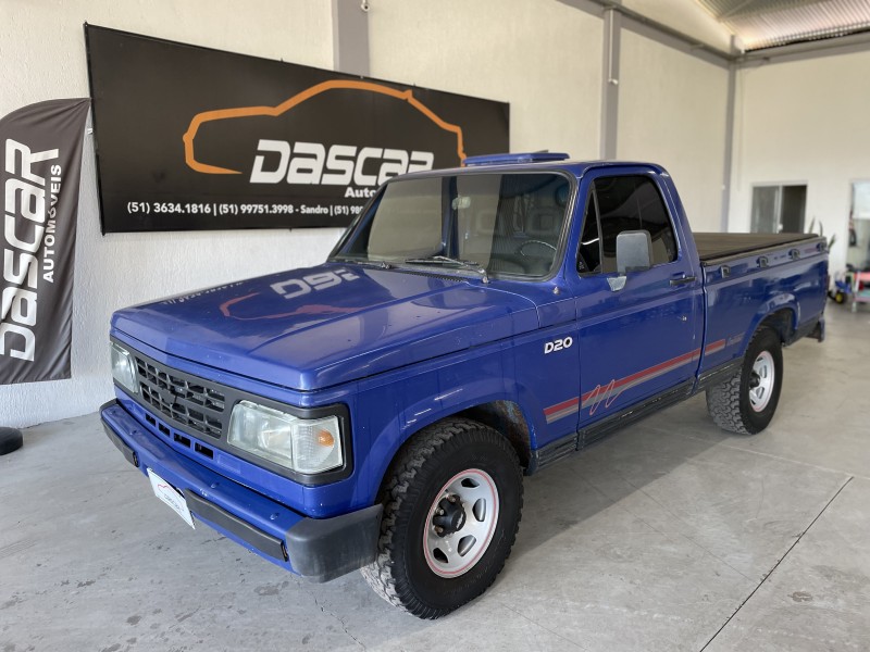 D20 4.0 CONQUEST CS 8V DIESEL 2P MANUAL - 1987 - BOM PRINCíPIO