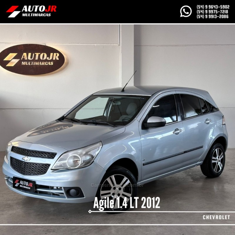 AGILE 1.4 MPFI LT 8V FLEX 4P MANUAL - 2012 - VACARIA