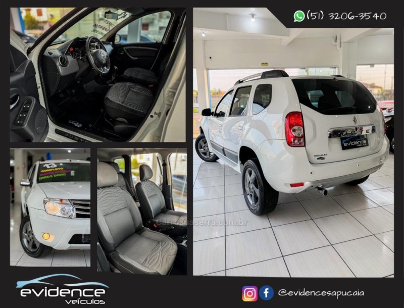 DUSTER 1.6 DYNAMIQUE 4X2 16V FLEX 4P AUTOMÁTICO - 2013 - SAPUCAIA DO SUL