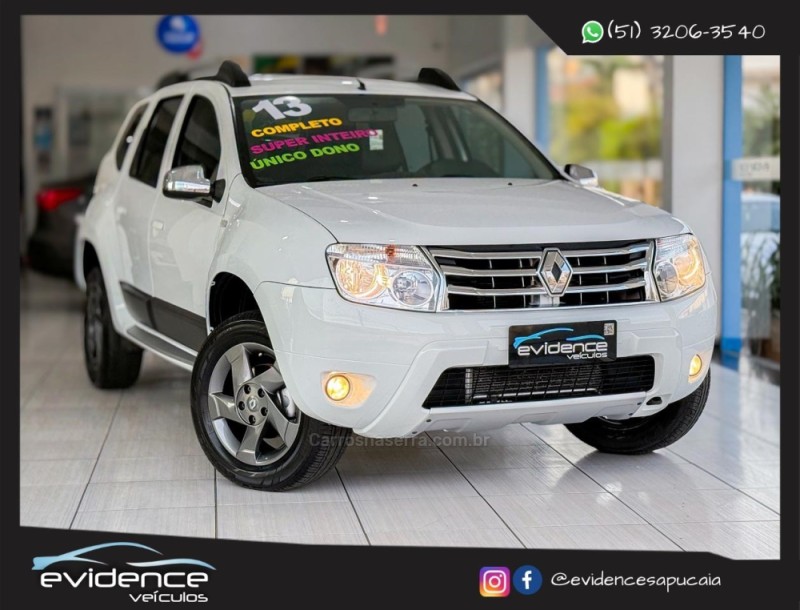 DUSTER 1.6 DYNAMIQUE 4X2 16V FLEX 4P AUTOMÁTICO - 2013 - SAPUCAIA DO SUL