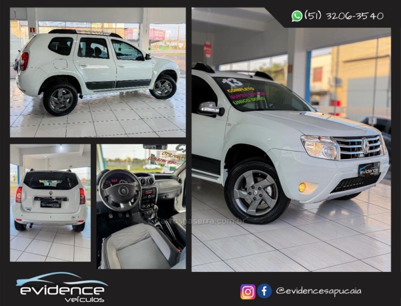 DUSTER 1.6 DYNAMIQUE 4X2 16V FLEX 4P AUTOMÁTICO - 2013 - SAPUCAIA DO SUL