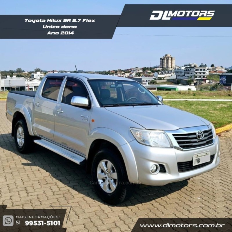 HILUX 2.7 SR 4X2 CD 16V FLEX 4P AUTOMÁTICO