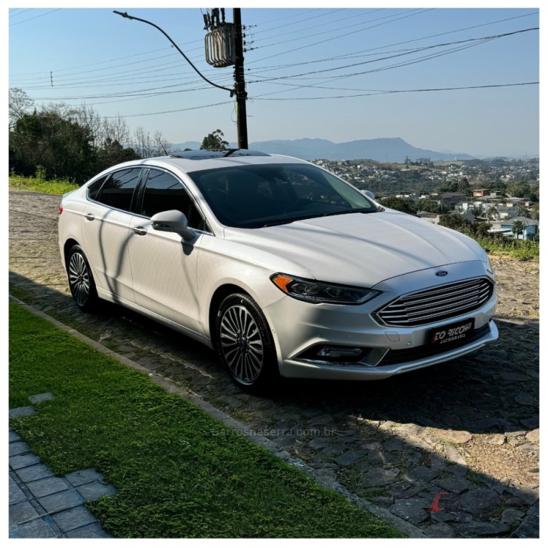 FUSION 2.0 TITANIUM GTDI ECOBOOST AWD AUTOMÁTICO - 2017 - CAMPO BOM