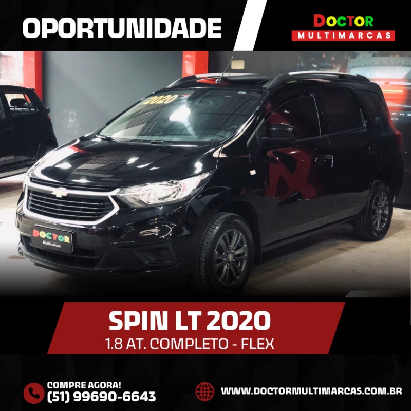 spin 1.8 lt 8v flex 4p automatico 2020 sao leopoldo