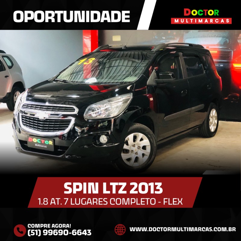 spin 1.8 ltz 8v flex 4p automatico 2013 sao leopoldo