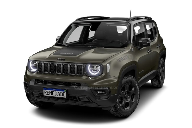 renegade 1.3 16v willys t270 4x4 turbo flex 4p automatico 2025 flores da cunha