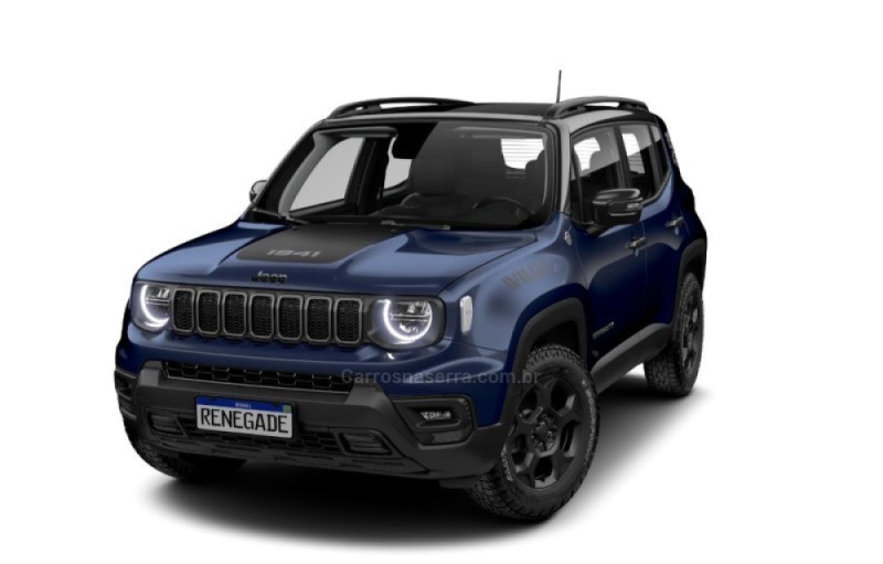 renegade 1.3 16v willys t270 4x4 turbo flex 4p automatico 2025 flores da cunha