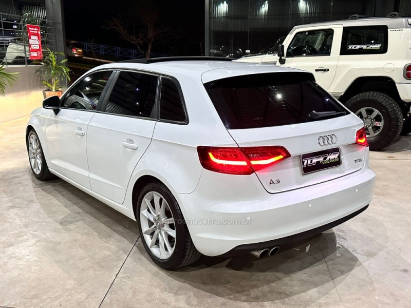 A3 1.8 TFSI SPORTBACK 16V GASOLINA 4P AUTOMÁTICO - 2014 - CAMPO BOM