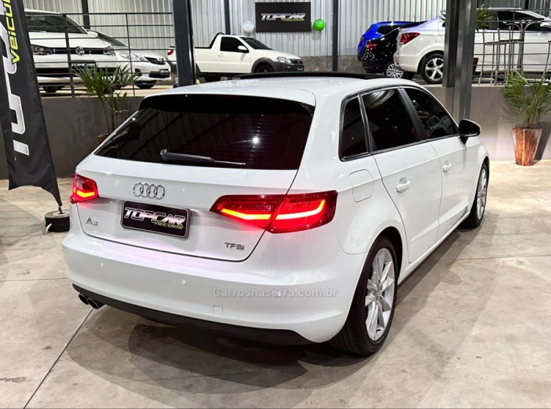 A3 1.8 TFSI SPORTBACK 16V GASOLINA 4P AUTOMÁTICO - 2014 - CAMPO BOM