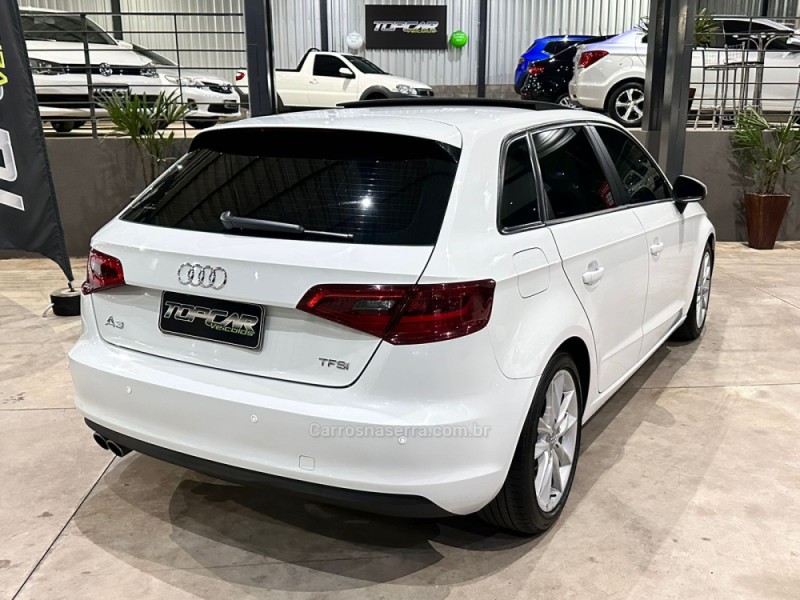 A3 1.8 TFSI SPORTBACK 16V GASOLINA 4P AUTOMÁTICO - 2014 - CAMPO BOM