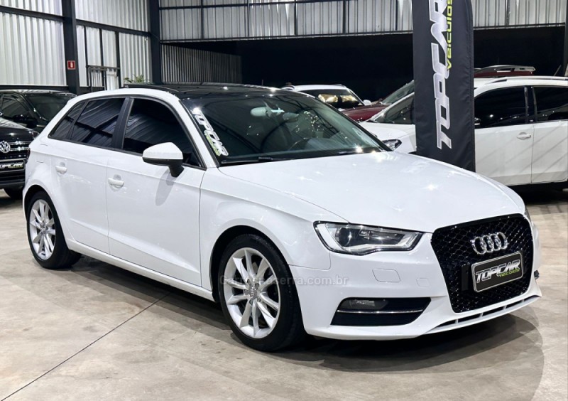 A3 1.8 TFSI SPORTBACK 16V GASOLINA 4P AUTOMÁTICO - 2014 - CAMPO BOM