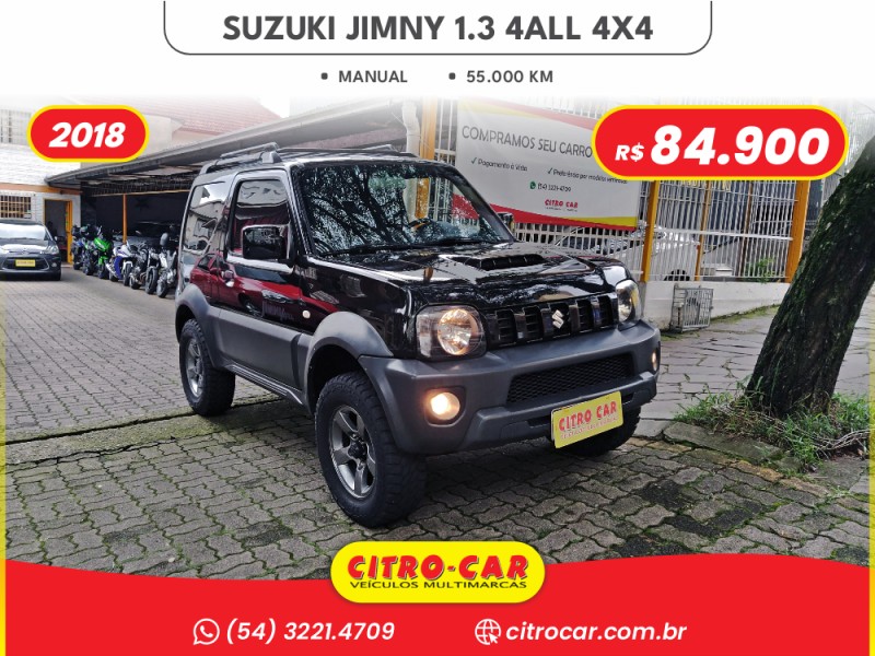 JIMNY 1.3 4ALL 4X4 16V GASOLINA 2P MANUAL