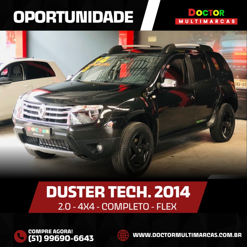 DUSTER 2.0 TECH ROAD II 4X4 16V FLEX 4P MANUAL - 2014 - SãO LEOPOLDO