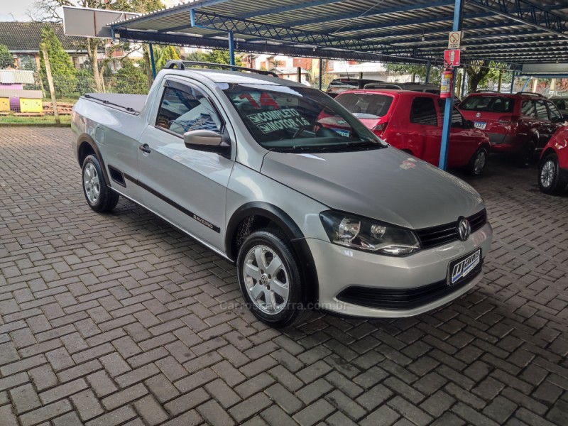 SAVEIRO 1.6 MI CS 8V FLEX 2P MANUAL G.VI - 2014 - CANELA