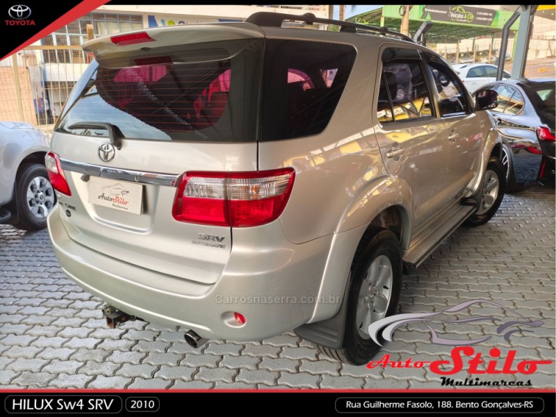 HILUX SW4 3.0 SRV 4X4 7 LUGARES 16V TURBO INTERCOOLER DIESEL 4P AUTOMÁTICO - 2010 - BENTO GONçALVES