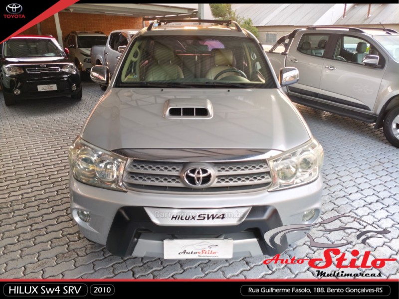 HILUX SW4 3.0 SRV 4X4 7 LUGARES 16V TURBO INTERCOOLER DIESEL 4P AUTOMÁTICO - 2010 - BENTO GONçALVES