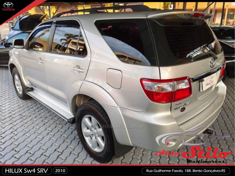 HILUX SW4 3.0 SRV 4X4 7 LUGARES 16V TURBO INTERCOOLER DIESEL 4P AUTOMÁTICO - 2010 - BENTO GONçALVES