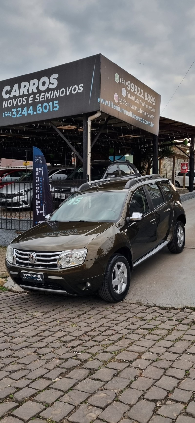 DUSTER 1.6 DYNAMIQUE 4X2 16V FLEX 4P MANUAL - 2015 - SãO FRANCISCO DE PAULA