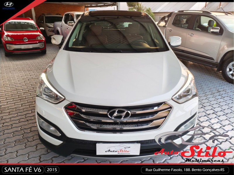 SANTA FÉ 3.3 MPFI 4X4 7 LUGARES V6 270CV GASOLINA 4P AUTOMÁTICO - 2015 - BENTO GONçALVES