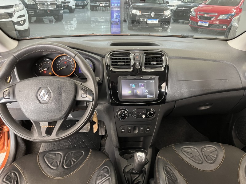 SANDERO 1.6 STEPWAY 16V FLEX 4P AUTOMÁTICO - 2015 - BENTO GONçALVES