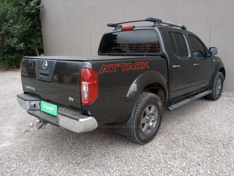 FRONTIER 2.5 SV ATTACK 4X4 CD TURBO ELETRONIC DIESEL 4P MANUAL - 2014 - FLORES DA CUNHA