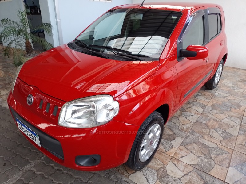 UNO 1.4 EVO ATTRACTIVE 8V FLEX 4P MANUAL - 2011 - CAXIAS DO SUL