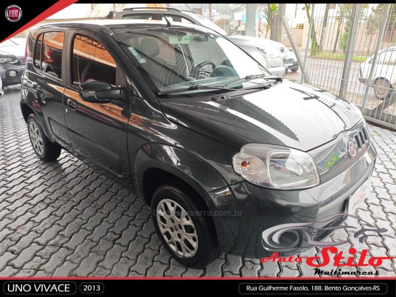 UNO 1.0 EVO VIVACE 8V FLEX 4P MANUAL - 2013 - BENTO GONçALVES