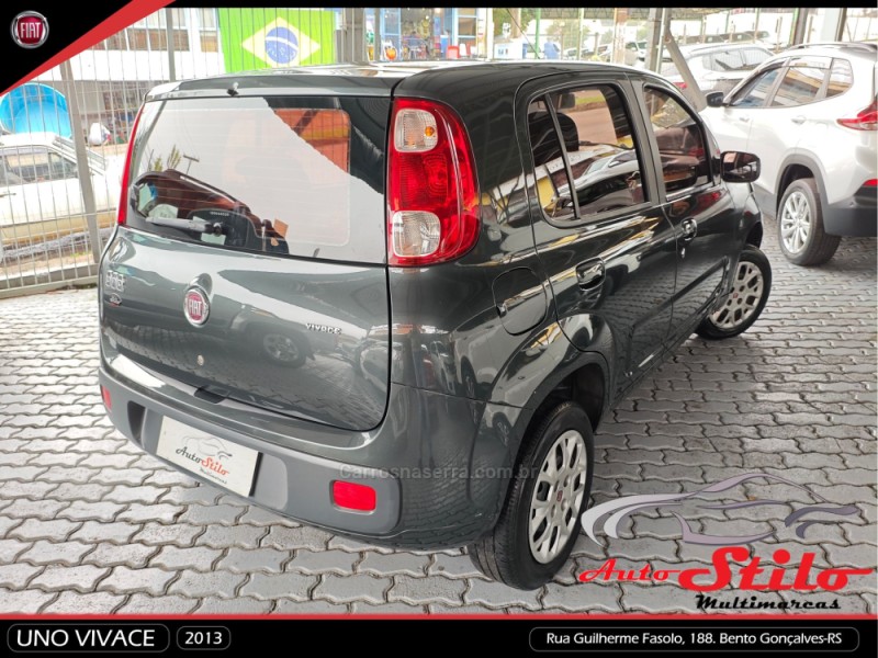 UNO 1.0 EVO VIVACE 8V FLEX 4P MANUAL - 2013 - BENTO GONçALVES