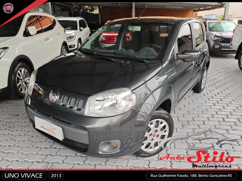 UNO 1.0 EVO VIVACE 8V FLEX 4P MANUAL - 2013 - BENTO GONçALVES