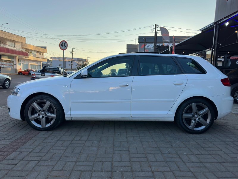 A3 2.0 TFSI SPORTBACK 16V GASOLINA 4P S-TRONIC - 2008 - LAGOA VERMELHA