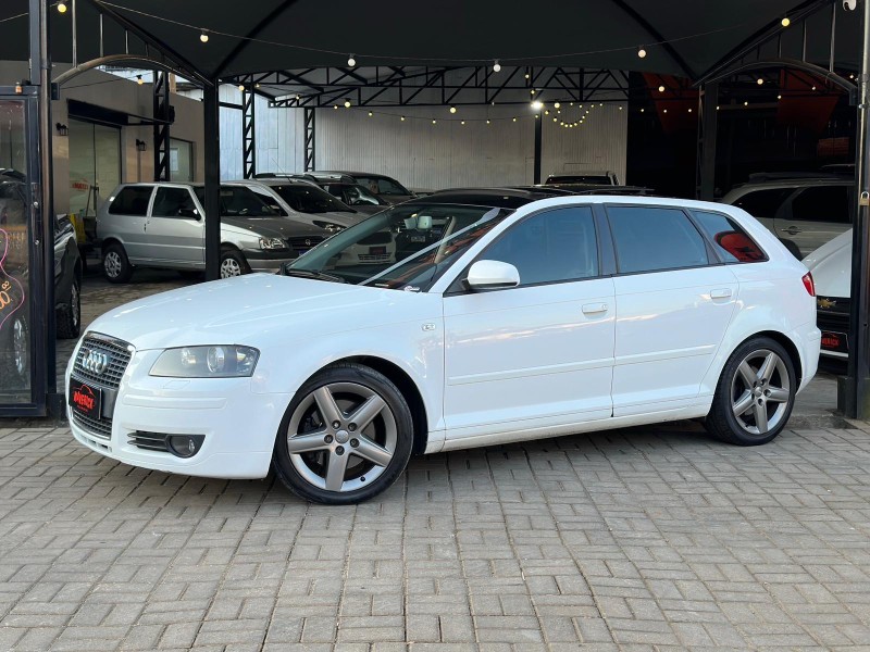 A3 2.0 TFSI SPORTBACK 16V GASOLINA 4P S-TRONIC - 2008 - LAGOA VERMELHA