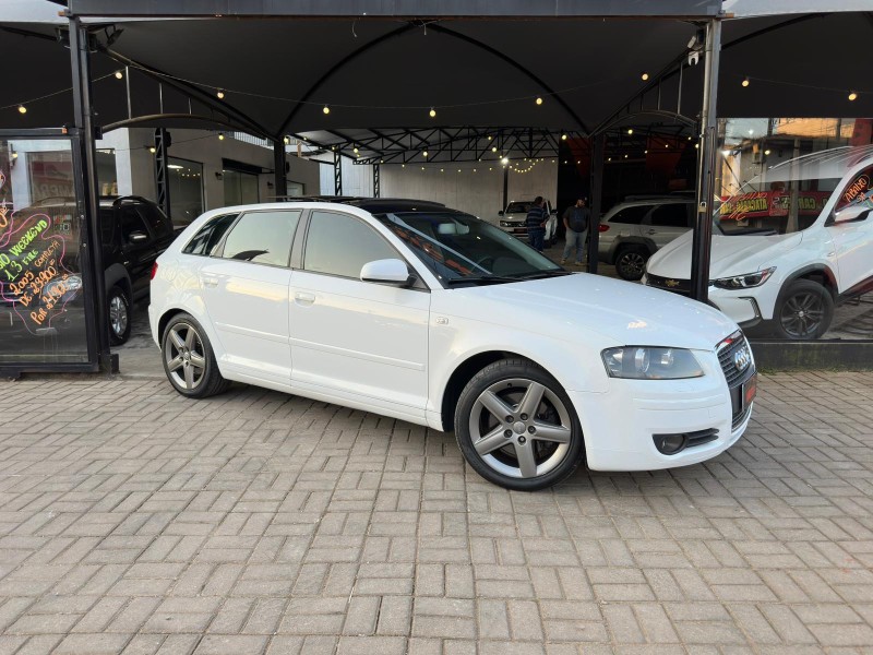 A3 2.0 TFSI SPORTBACK 16V GASOLINA 4P S-TRONIC - 2008 - LAGOA VERMELHA