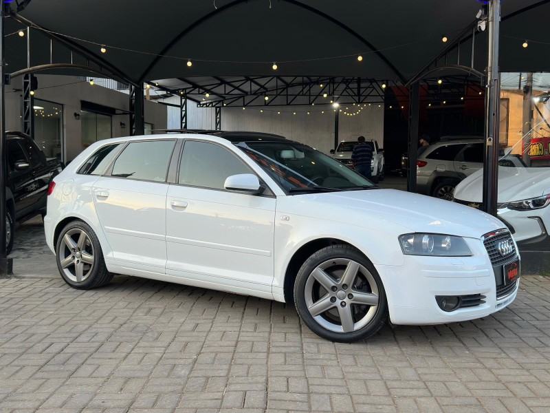 A3 2.0 TFSI SPORTBACK 16V GASOLINA 4P S-TRONIC - 2008 - LAGOA VERMELHA